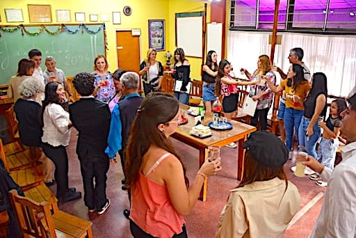 Entrega de diplomas del Instituto de Cultura Inglesa de La Costa